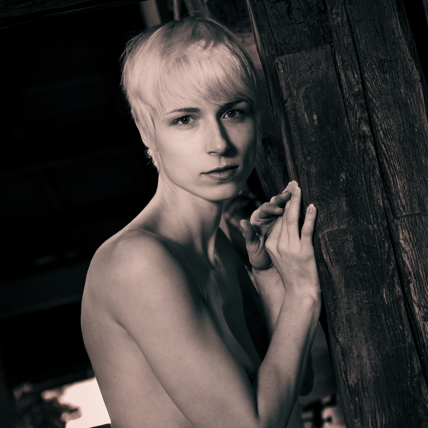 Akt in der Scheune 4773